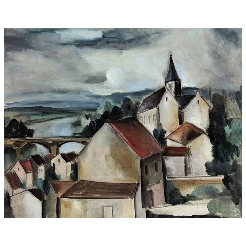        (The village is near the Seine)   38. x 30.,  1200   