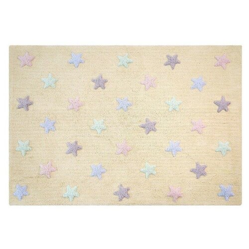 Ковер Lorena Canals Триколор Звезды Stars Tricolor (серо-розовый) 120*160 C-ST-P 13400р