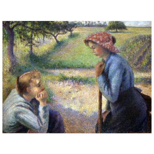       (Two Young Peasant Women)   66. x 50. 2420