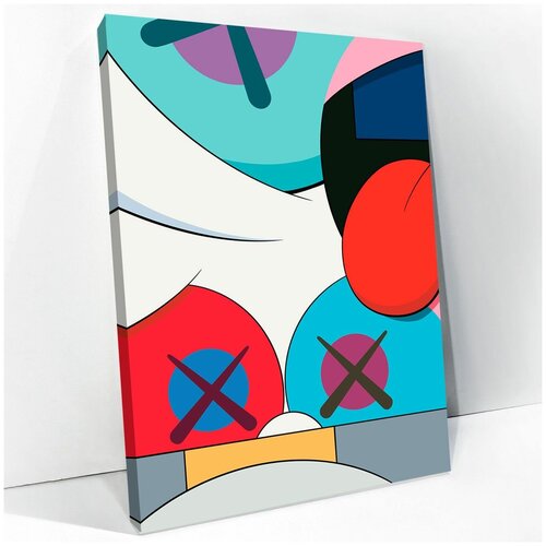 KAWS eye tongue ���� ����� � ���� - ������� �� ������ - 60�40�� 1790�