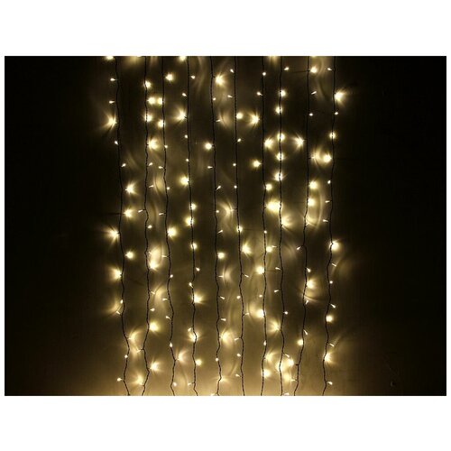 ������������ ������� Quality Light 2*1 �, 200 ������ ����� LED ����, ������ ���, �����������, IP44, BEAUTY LED 7383�