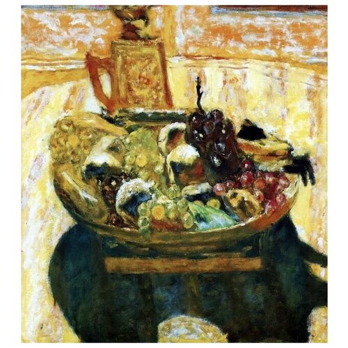       (Bowl of Fruit)   30. x 33. 1070