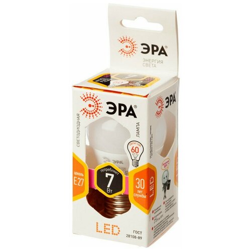 ����� ������������ ��� 7W E27 2700k ����.���. ��� ��� smd P45-7W-827-E27 , 2 ��. 411�