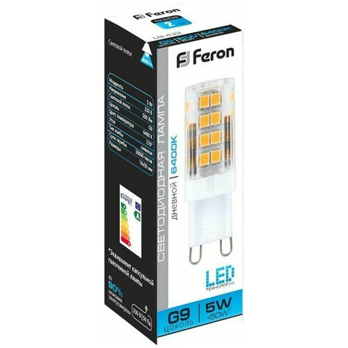  Feron LB-432  , JCD9 (), 5W 230V G9 6400 1 .,  514  Feron