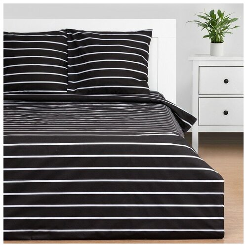      Black stripes 143215 -2, 220240 , 7070-2, 100% ,  5180