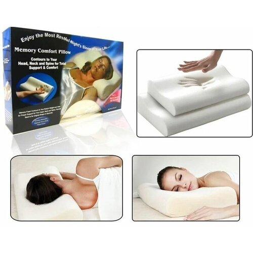   Comfort Memory Pillow Foam,       1259