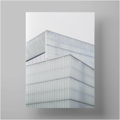  , The top edge of grey building facade 50x70 ,     1200