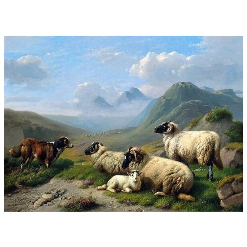       (Dog and Sheep) 41. x 30. 1260