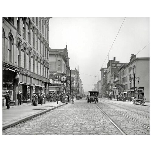         (Street with tramway) 2 50. x 40.,  1710   