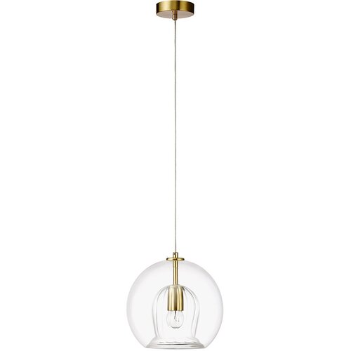   Crystal Lux LUISA SP1 BRASS/TRANSPARENT 9900