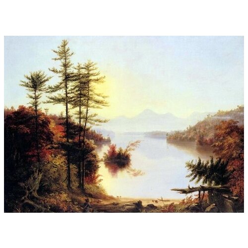       (View on Lake)   54. x 40. 1810