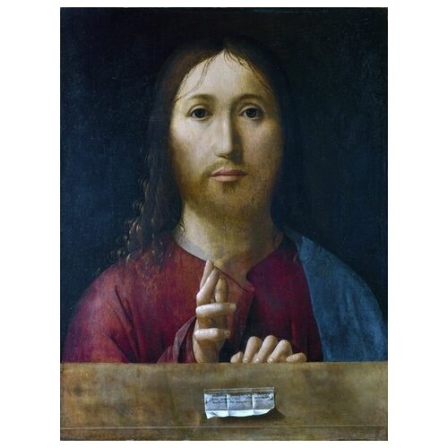     (Christ Blessing)    40. x 53. 1800
