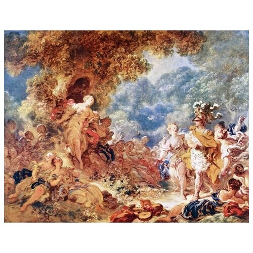        (Rinaldo in the gardens of Armida)    51. x 40. 1750