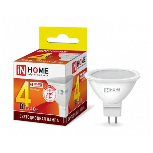����� ������������ LED-JCDR-VC 4�� 230� GU5.3 3000� 310�� IN HOME (5 ����) (���. 4690612030678) 460�
