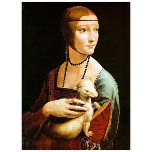        (The Lady with an Ermine)    30. x 41.,  1260   