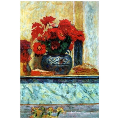      (Red Flowers) 2   50. x 74. 2650