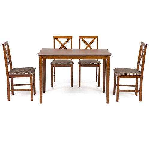    TETCHAIR  ( + 4 )/ Hudson Dining Set  /, : 1107075 / : 444289, cappuccino ( ),  .-.,  21260  TetChair