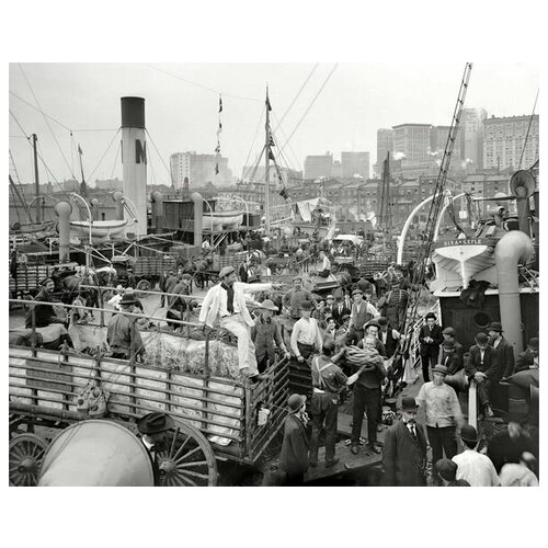       (People on the pier) 2 38. x 30. 1200