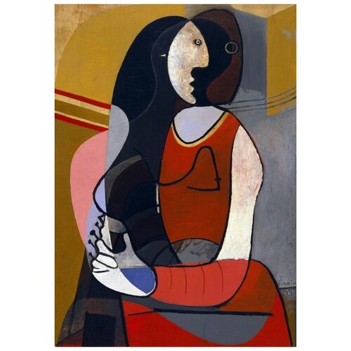      (Seated Woman) 50. x 71. 2580