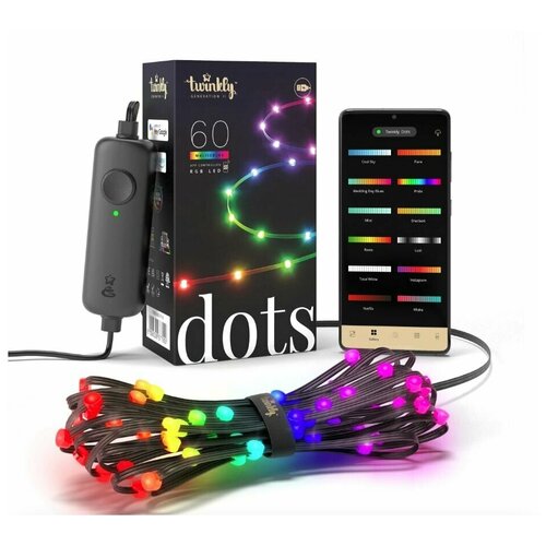    3 - Twinkly Dots - 60 . RGB + BT + Wi-Fi ( TWD060STP-B ) (   ) 5990