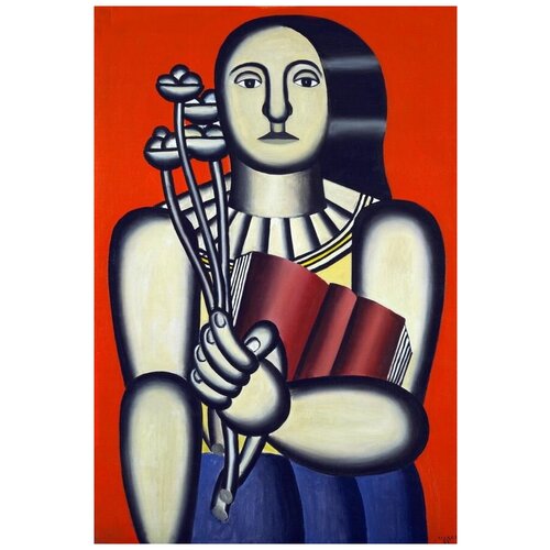        ( Woman with a Book)   50. x 74.,  2650   