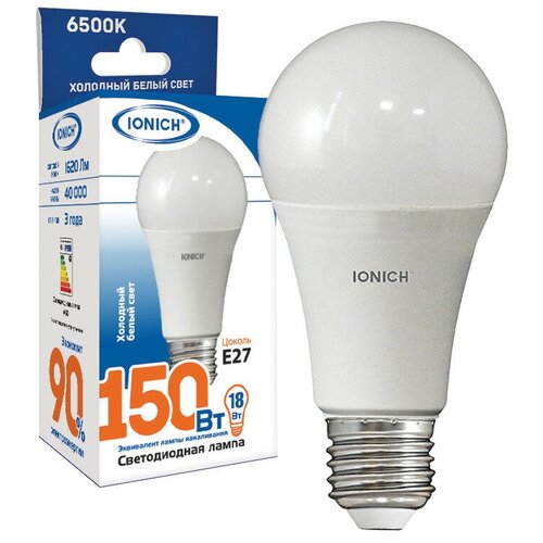   LED  18W 27 1620 6500 220V IONICH (UNIVersal), . 1616 234