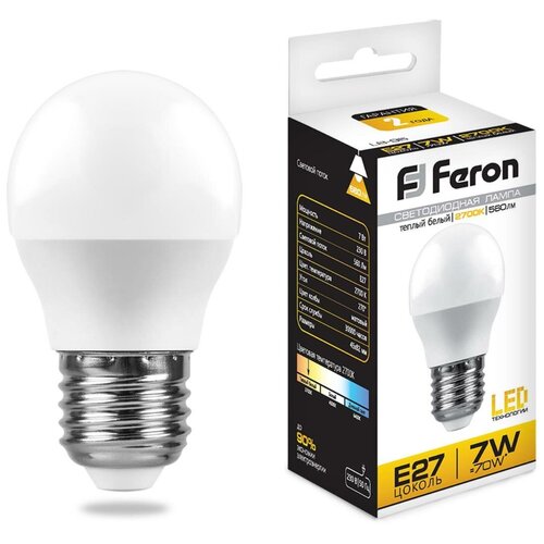   Feron LB-95, 25483, 7W, E27 ( 10 .) 960