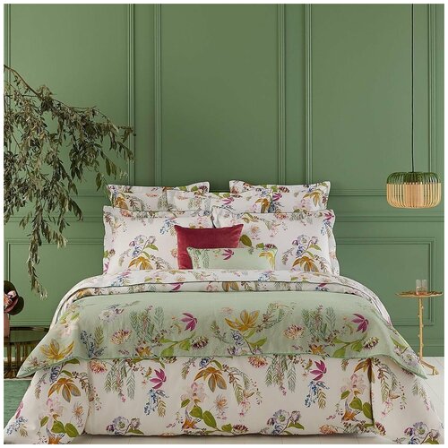 �������� �������� ����������� ����� c 2 ��������������� 140�200 �� Yves Delorme Flores Multi Color 90000�