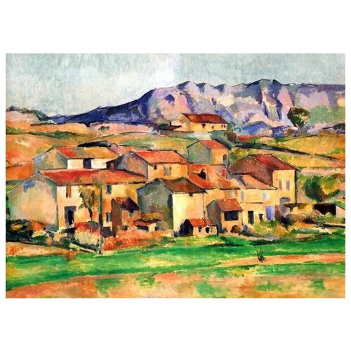       (Mont Sainte Victoire) 5   56. x 40. 1870