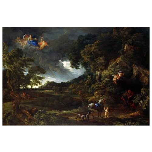          (Landscape with the Union of Dido and Aeneas)   74. x 50. 2650