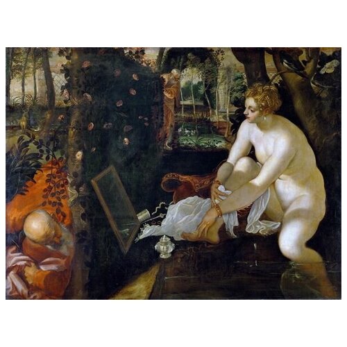        (Susannah and the Elders)  53. x 40.,  1800   