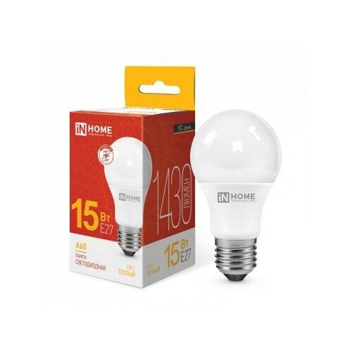    LED-A60-VC 15  3000 . . E27 1430 230 IN HOME 4690612020266,  113  IN HOME