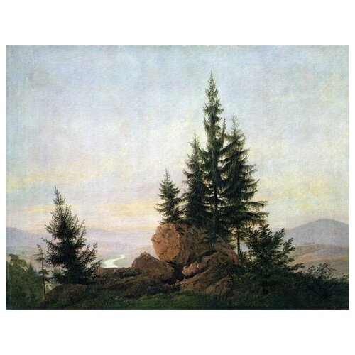        (View of the Elbe Valley)    39. x 30. 1210