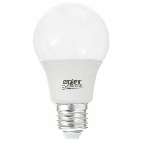   LED  ECO , E27, 10 , 6500 K,    1254