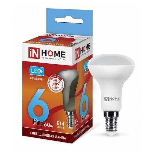 ����� ������������ LED-R50-VC 6�� 230� �14 4000� 525�� IN HOME (5 ����) (���. 4690612024264) 505�