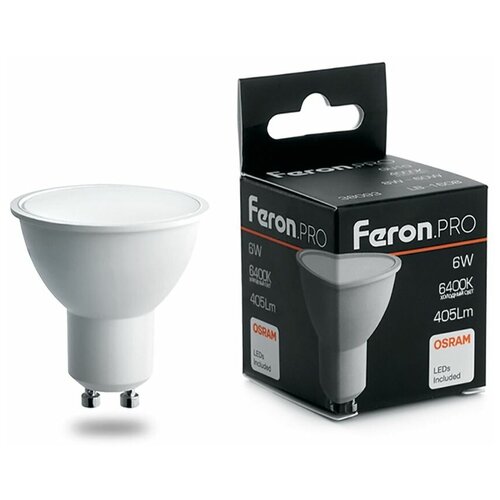   Feron.PRO LB-1606 GU10 6W 6400K 167