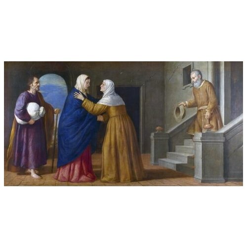     (The Visitation) 77. x 40. 2380