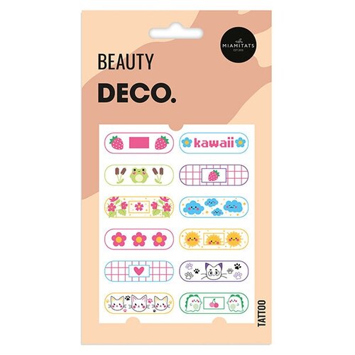    DECO. KAWAII COLLECTION by Miami tattoos  (Plasters) 187