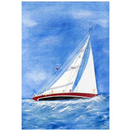     (Sailing ship) 5 40. x 58. 1930
