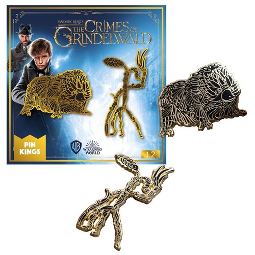    Numskull Fantastic Beasts: The Crimes of Grindelwald - Pin Kings - Baby Niffler & Bowtruckle (2 ),  1190  Pin Kings
