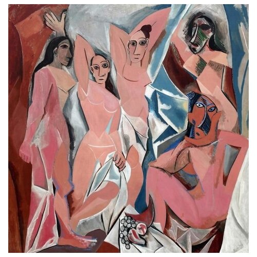      '  (Demoiselles d'Avignon)   40. x 41.,  1500   