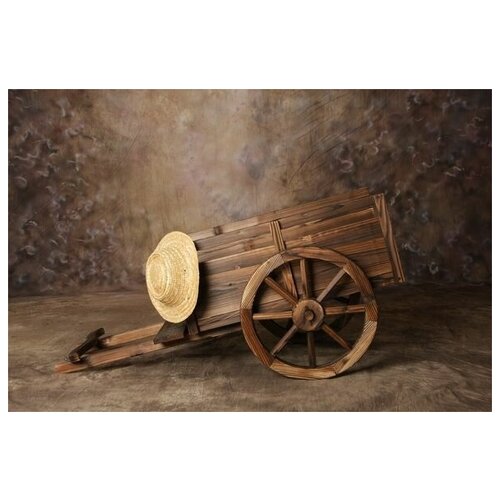        (Wagon with straw hat) 45. x 30. 1340