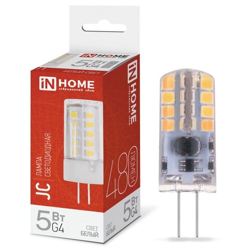 ����� ������������ LED-JC 5�� 12� G4 4000� 480�� IN HOME (5��) (���. 4690612036083) 535�