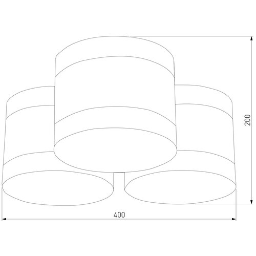   TK Lighting Tago 851 Tago black 15400