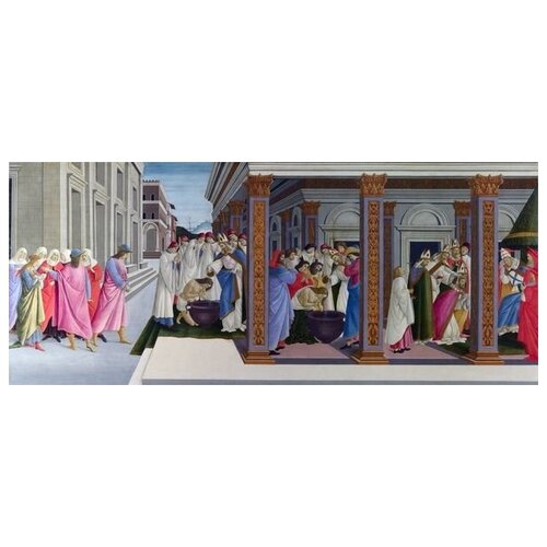 ����������� �� ������ ����� ������� ������� (Life of Saint Zenobius) ������ ���������� 71��. x 30��. 1900�
