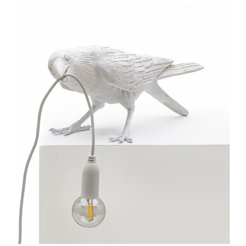   Seletti Bird Lamp White Playing 35700