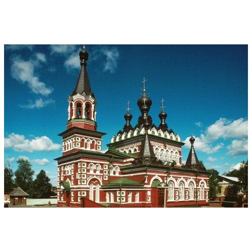    . 1907 . , (Cathedral sv.Serafima 1907 Vyatka, Russia) 75. x 50.,  2690   