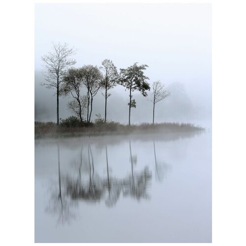       (Fog over the lake) 6 50. x 68. 2480