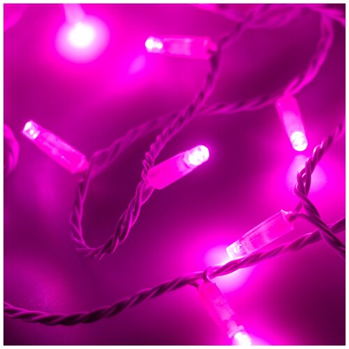   Arlight ARD-String-Classic-10000-White-100LED-Flash PINK 025822 3071