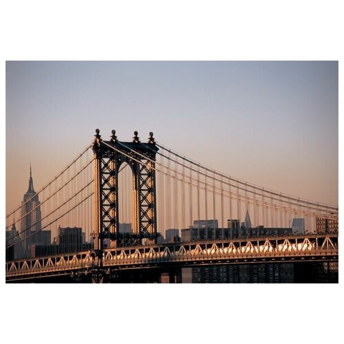        (Bridge in New York) 4 45. x 30. 1340